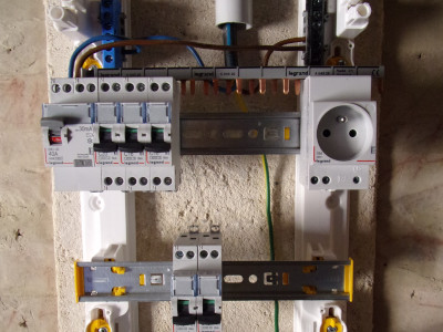 Les travaux d'électricité